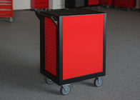 27&quot; Cabinet d'outil résistant rouge de garage en métal sur des roues avec 7 tiroirs