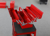 Colorez la boîte à outils professionnelle de garage en métal personnalisable avec 5 plateaux pour des outils de magasin