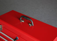 Petit rouge/noir/boîte à outils imperméable bleue avec la poignée, coffre d'outil de mécanique