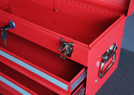 Petit rouge/noir/boîte à outils imperméable bleue avec la poignée, coffre d'outil de mécanique
