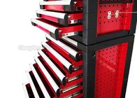 Tiroir 11 rouge boîte à outils de Cabinet d'outil de 27 pouces sur des roues