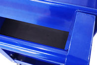 la mécanique bleue de laminage des métaux d'atelier de 730x380x780Mm usine le chariot en le chariot à trois niveaux